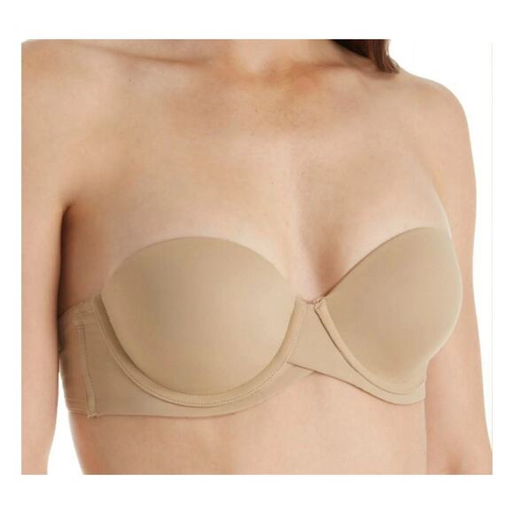 Women's Self Expressions SE6990 Stay Put Strapless Bra (Body Beige 34B) - Picture 1 of 3